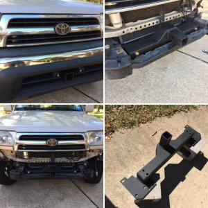 3rd gen Front Receiver hitch install