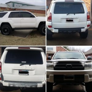 2004 SR5 4WD Before and After