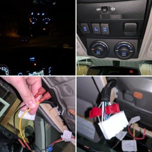 Gentex Auto dimming mirror install