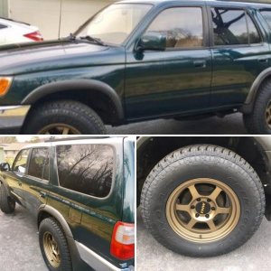 New paint, wheels and tires.