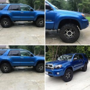 My 4R new paint/tires/lift