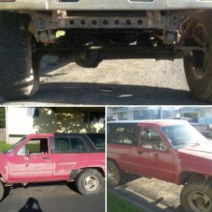 1985 4runner sr5 edition Factory Straight Axel 22 re all Stock