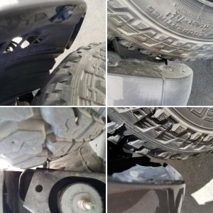 Tire Rub Cooper Maxx 255/80 R17