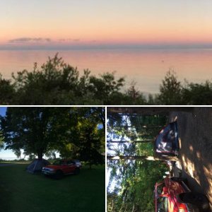 Lake Michigan circle