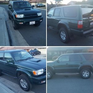 2000 4runner SR5 Sport 3.4L Auto 4WD