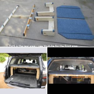 4 runner sleeping platform/cargo build