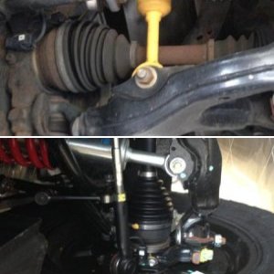 4th gen '03 lower ball joint/failsafe design