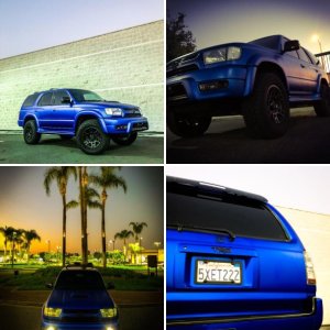 Matte Metallic Blue Vinyl Wrap