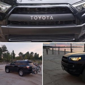 TRD grill and vinyl wrap