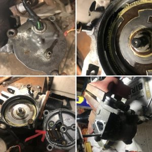 1998 Transfer case shift actuator motor unit