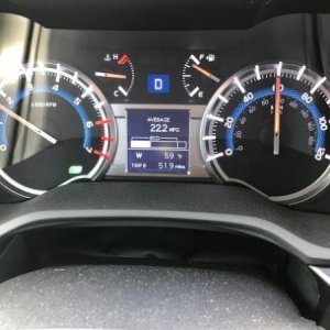 So far best MPG I have seen on my Runner