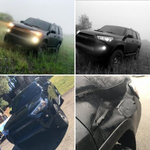 Blacked out
