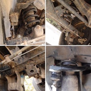 Finally; SPC UCAs w/new UBJs, OEM LBJs, OTRs and new CV axle driver side