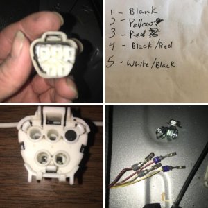 Fuel Pump Plug Wiring