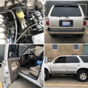 98 completely RUST FREE but now damaged :(