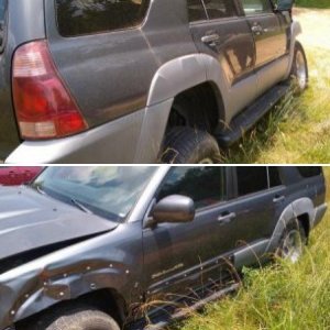 Rebuilding wrecked 03 sport v8