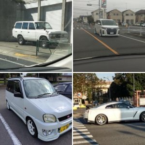 Vehicles spotted on Japan trip.