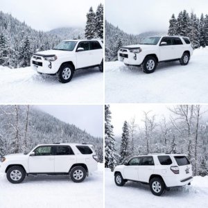 2020 SR5 Premium - In the snow