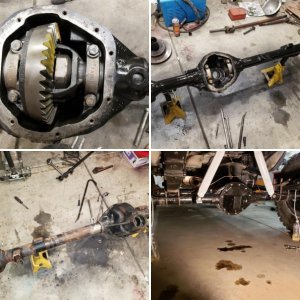 Axle build