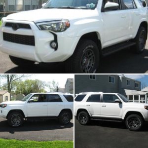 18 4runner added Pro Wheels and Hankook Tires AT2