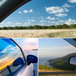 Beauty from the car window