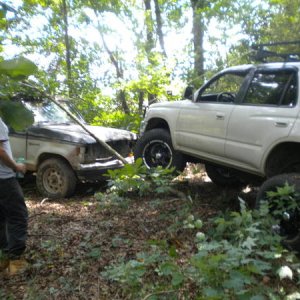 Showin a bronco who's boss