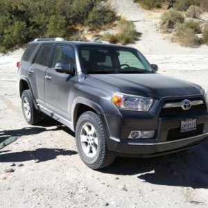 Anza Borrego Desert Mud Caves (Sept 2010) with upgraded tires (Firestone Destination AT's 265/70/17).