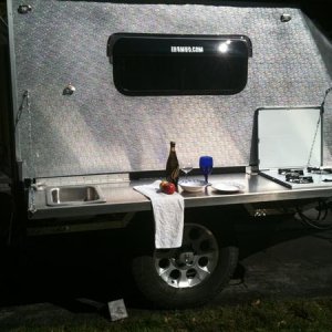 ROAM kitchen..folded down
