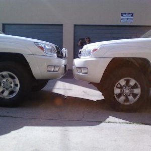 05 vs 06 SR5 lift