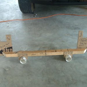 Cardboard/wood/pvc template. Exact fit to be duplicated by welder