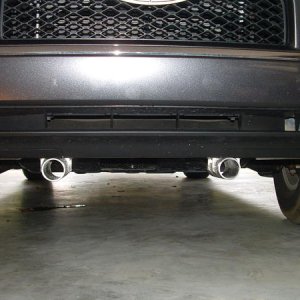 Only the receiving tubes show, all else is hidden