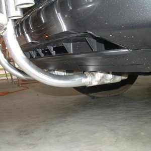 Rod rack installed into the tubes on the fabricated receiver