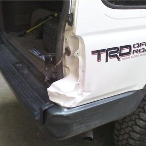 Painting the dent