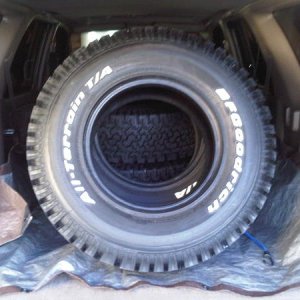 Ahh, the smell of new rubber!