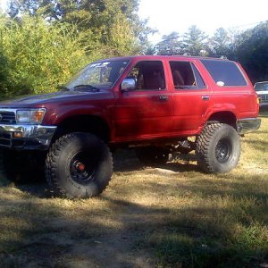 after lift and 35in tires