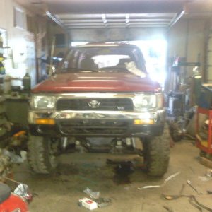 front lifted