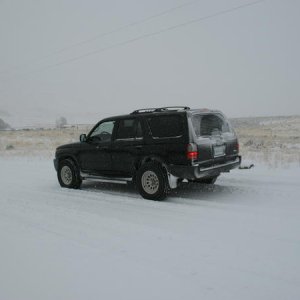 A Wyoming winter.