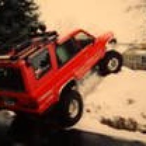 My 1986 SASed T4R.... Messing around on a snowbank!