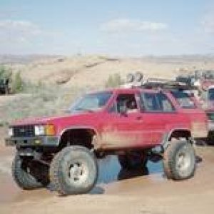 My 1986 SASed T4R.... Hells Revenge, Moab, Utah!