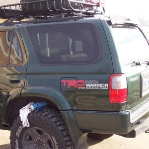 new trd rock warrior emblems
