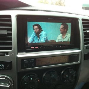Pioneer AVH-P4200DVD (7")
   with GPS attachment:  AVIC-U220