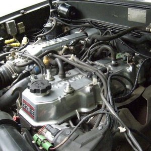 4Runner 22RE Driver Side Just added a new Toyota Manifold.These 22RE's last for ever,23 years on the original Manifold