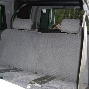 1987 4Runner with Reupholstered with 1994 Rear Seat fabric