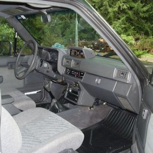 View from the 4Runner Pass Door. The Passenger seat is a real addition I did that I do not think any one els has done but I have been wrong before. I 