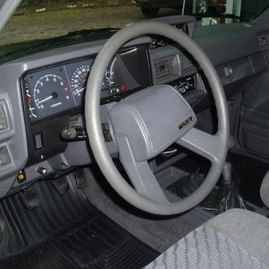 4Runner Instrument Cluster and some of the fabric on the seats. I put 1994 Seats to match the Passenger Front Seat. look at the picture of the center 