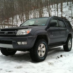right after i got done putting the lift on