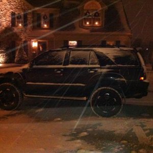 about an inch of snow after christmas 2010