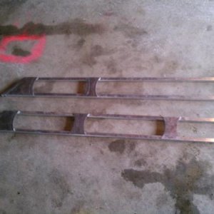 the start of the rack i built