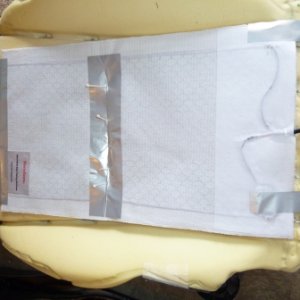 bottom pad heater, more pics in my seat heater install post