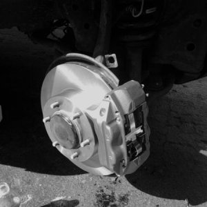 New Rotors, New Calipers, New pads.